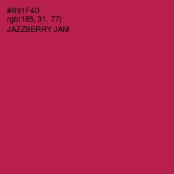 #B91F4D - Jazzberry Jam Color Image