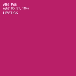 #B91F68 - Lipstick Color Image