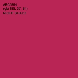 #B92554 - Night Shadz Color Image