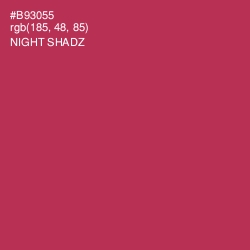 #B93055 - Night Shadz Color Image