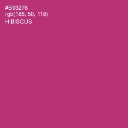 #B93276 - Hibiscus Color Image