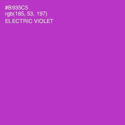 #B935C5 - Electric Violet Color Image