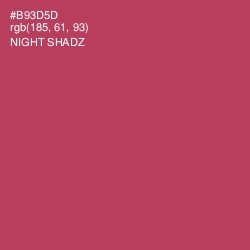 #B93D5D - Night Shadz Color Image