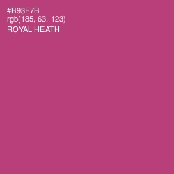 #B93F7B - Royal Heath Color Image