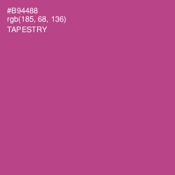 #B94488 - Tapestry Color Image