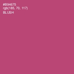 #B94675 - Blush Color Image