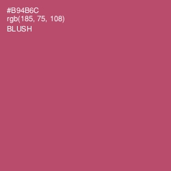 #B94B6C - Blush Color Image