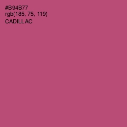 #B94B77 - Cadillac Color Image