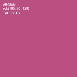 #B95081 - Tapestry Color Image
