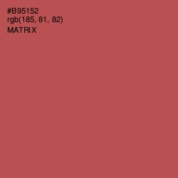 #B95152 - Matrix Color Image