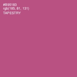 #B95183 - Tapestry Color Image