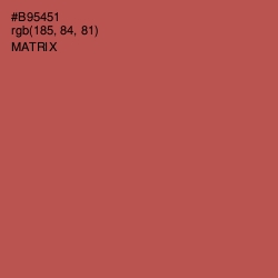 #B95451 - Matrix Color Image