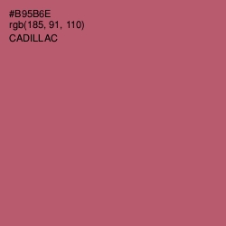 #B95B6E - Cadillac Color Image