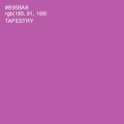 #B95BA8 - Tapestry Color Image