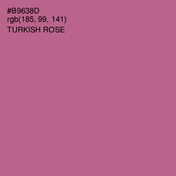 #B9638D - Turkish Rose Color Image