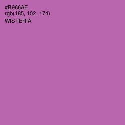 #B966AE - Wisteria Color Image