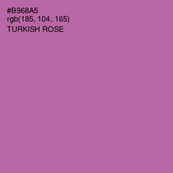 #B968A5 - Turkish Rose Color Image