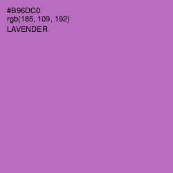 #B96DC0 - Lavender Color Image