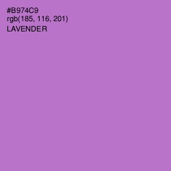 #B974C9 - Lavender Color Image