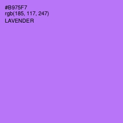 #B975F7 - Lavender Color Image