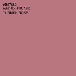 #B97680 - Turkish Rose Color Image