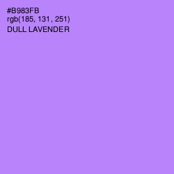 #B983FB - Dull Lavender Color Image