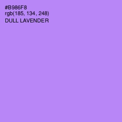 #B986F8 - Dull Lavender Color Image