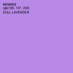 #B989E8 - Dull Lavender Color Image
