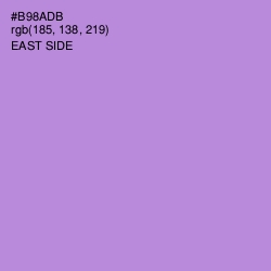 #B98ADB - East Side Color Image