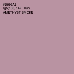 #B993A2 - Amethyst Smoke Color Image