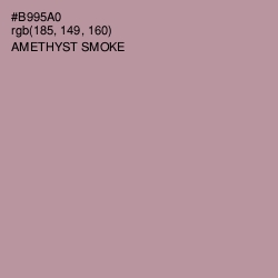 #B995A0 - Amethyst Smoke Color Image
