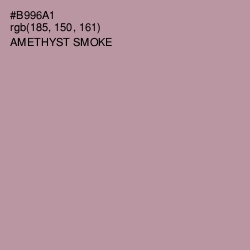 #B996A1 - Amethyst Smoke Color Image