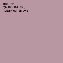 #B997A2 - Amethyst Smoke Color Image