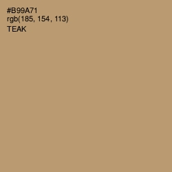#B99A71 - Teak Color Image