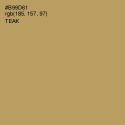 #B99D61 - Teak Color Image