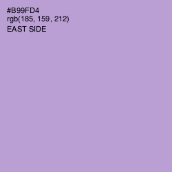 #B99FD4 - East Side Color Image