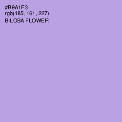 #B9A1E3 - Biloba Flower Color Image