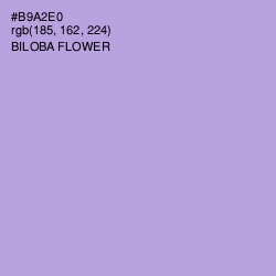 #B9A2E0 - Biloba Flower Color Image