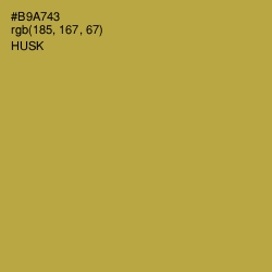 #B9A743 - Husk Color Image