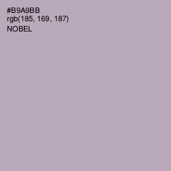 #B9A9BB - Nobel Color Image