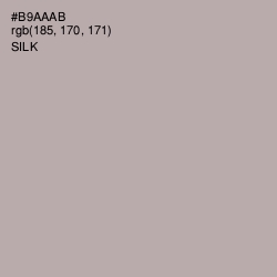 #B9AAAB - Silk Color Image