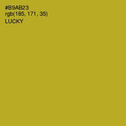 #B9AB23 - Lucky Color Image