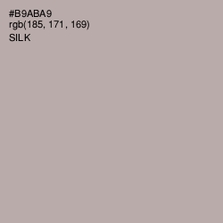 #B9ABA9 - Silk Color Image