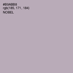 #B9ABB8 - Nobel Color Image