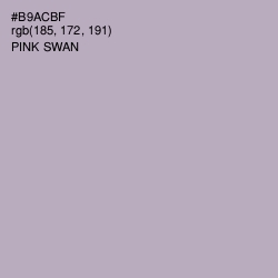 #B9ACBF - Pink Swan Color Image