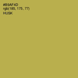 #B9AF4D - Husk Color Image