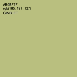 #B9BF7F - Gimblet Color Image