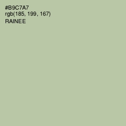 #B9C7A7 - Rainee Color Image