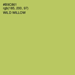 #B9C861 - Wild Willow Color Image