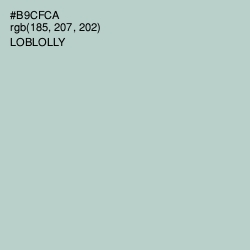 #B9CFCA - Loblolly Color Image